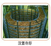 冷卻漢堡